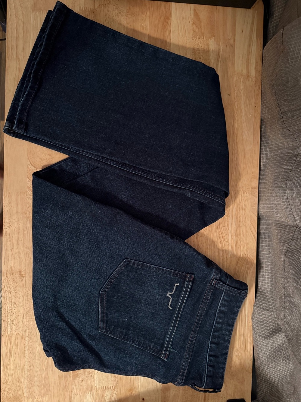 Kimes Ranch Deep Indigo Straight Jeans